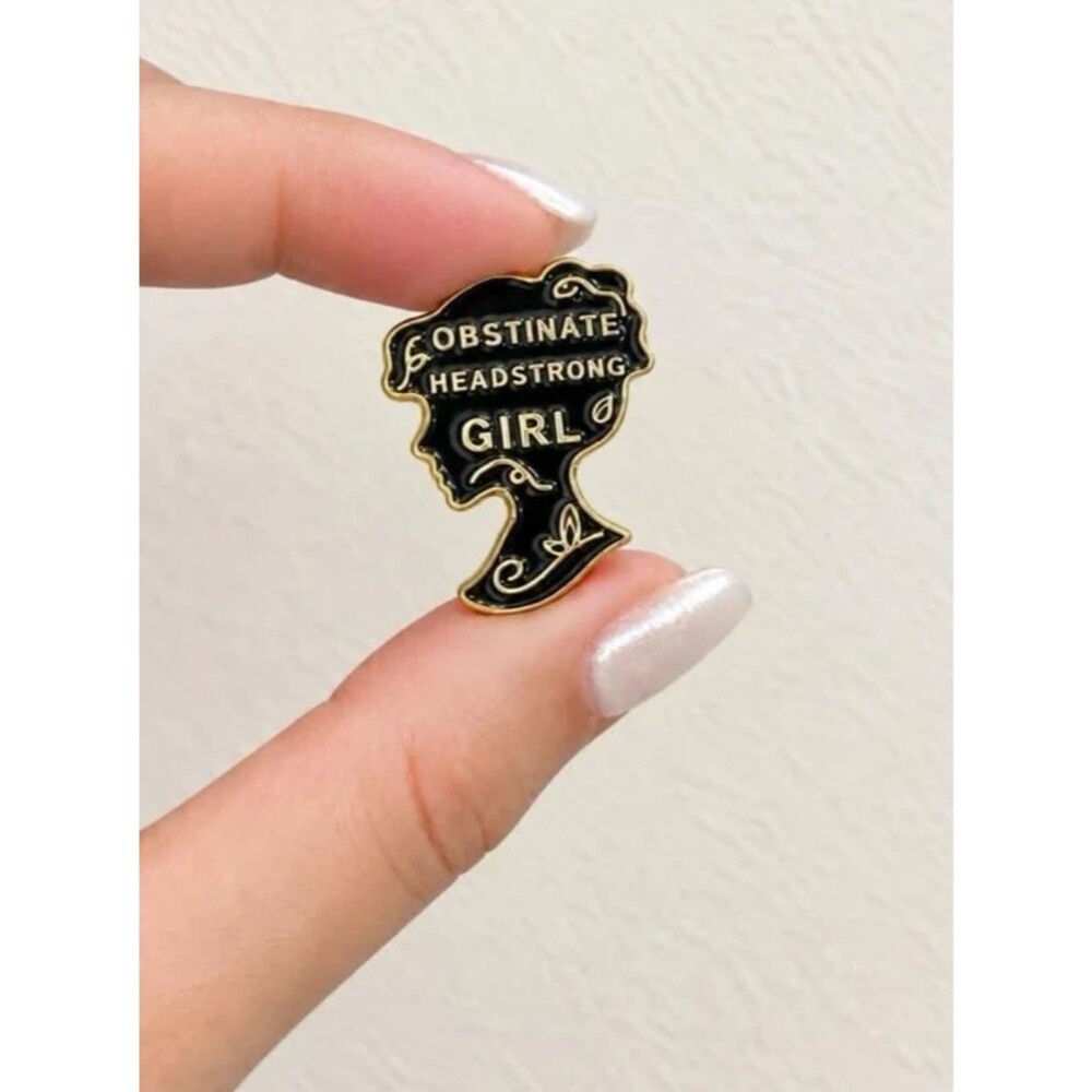 Headstrong Woman Pin